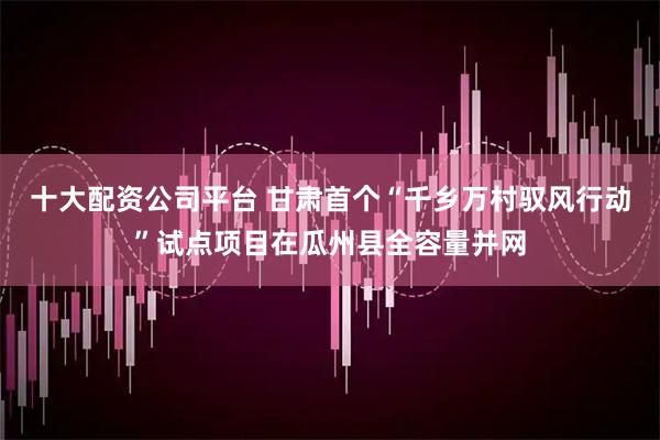 十大配资公司平台 甘肃首个“千乡万村驭风行动”试点项目在瓜州县全容量并网