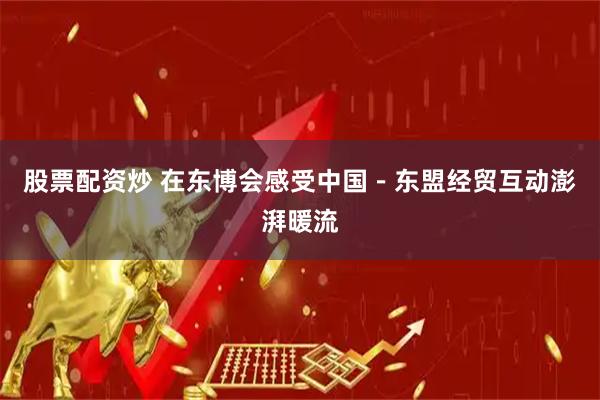 股票配资炒 在东博会感受中国－东盟经贸互动澎湃暖流
